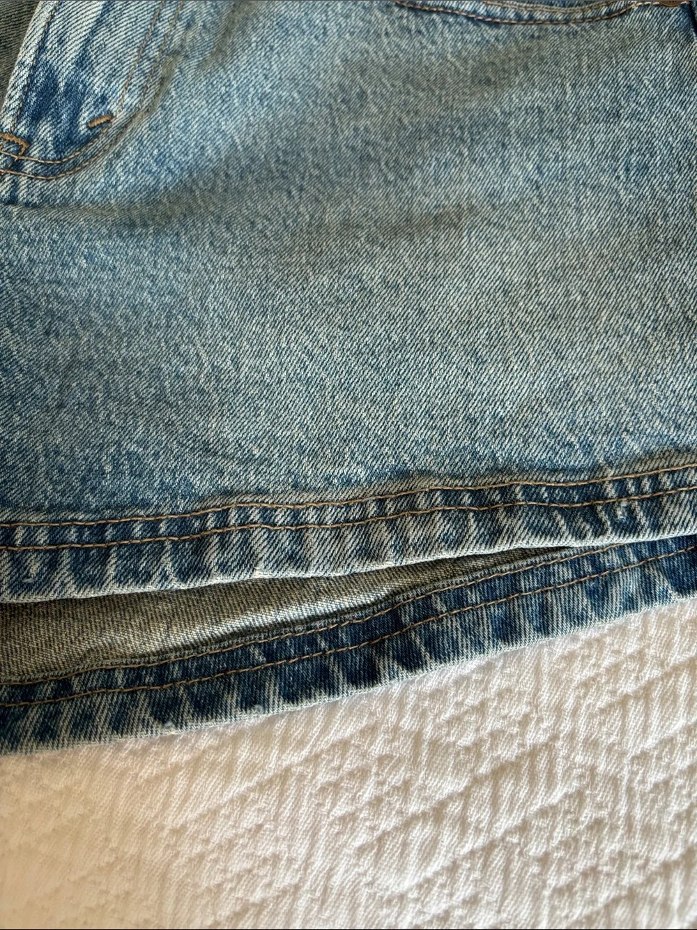 Abercrombie and Fitch high rise Jean shorts - Picture 6 of 6